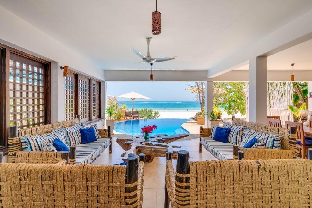 Tequila Sunrise Pool Cabana-Diani Beach
