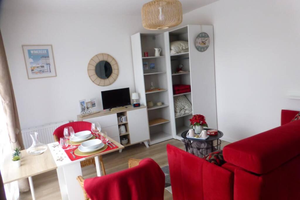 Studio Cosy neuf proximité du Golf et de la Digue