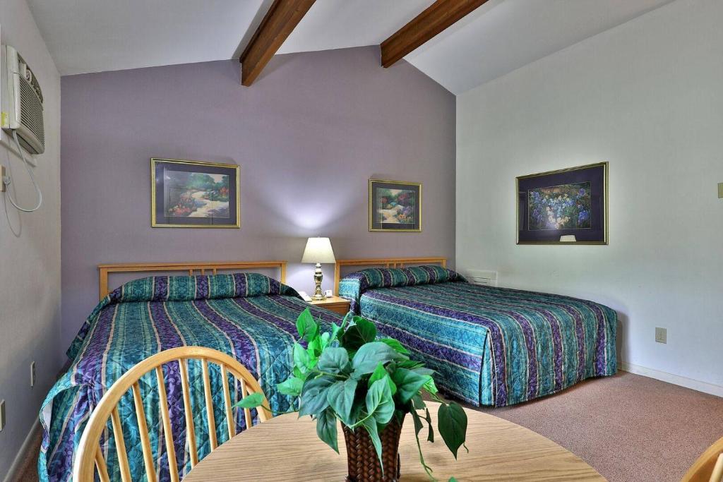 104 Two Queen Bed Standard Hotel Room outdoor heated pool (Killington)