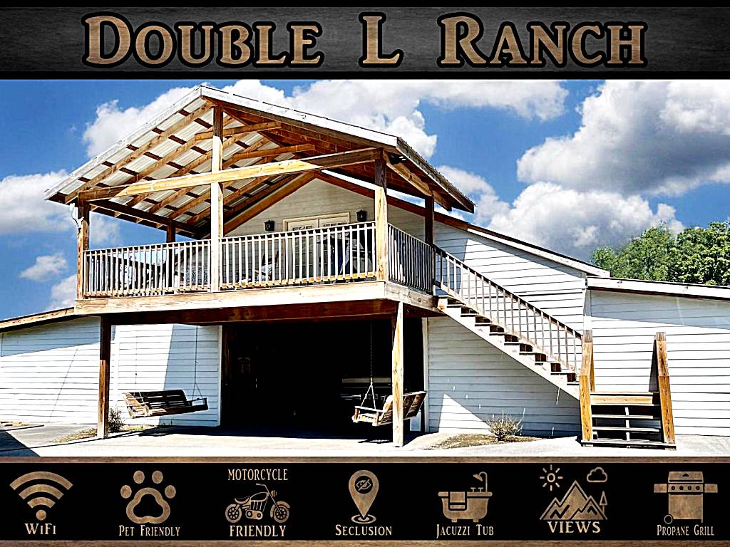 Double L Ranch farmhouse