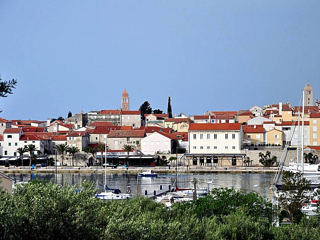Rose rooms at island of Rab