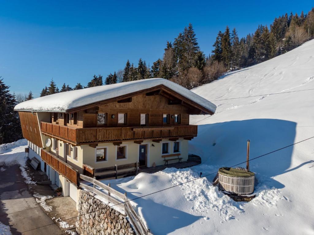 Chalet in Hopfgarten in Brixental with hot tub