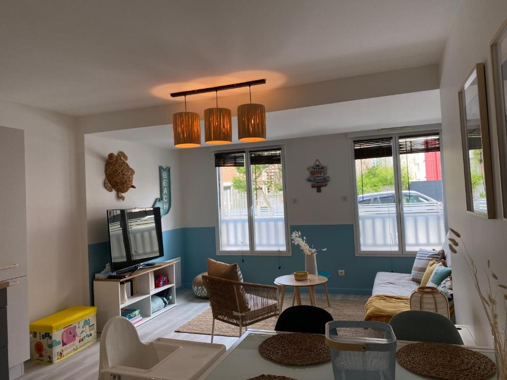 Bel Apt neuf - HyperCentre 400m Plage-Pkg-Wifi-T3