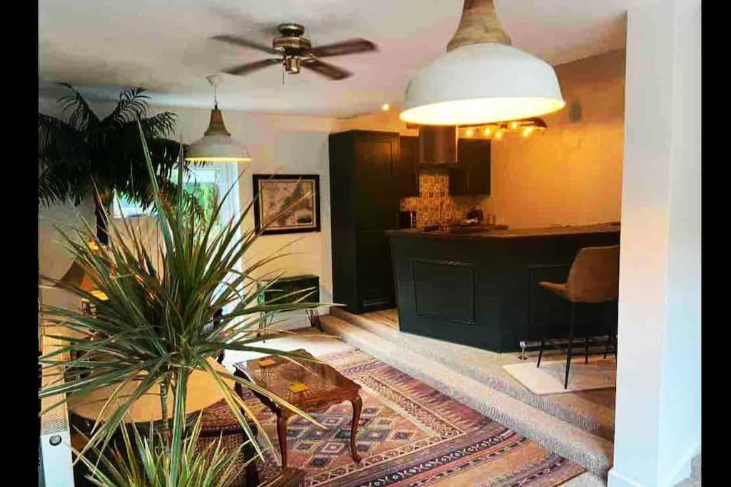 Palm View Luxury Botanical Themed apartment with sauna