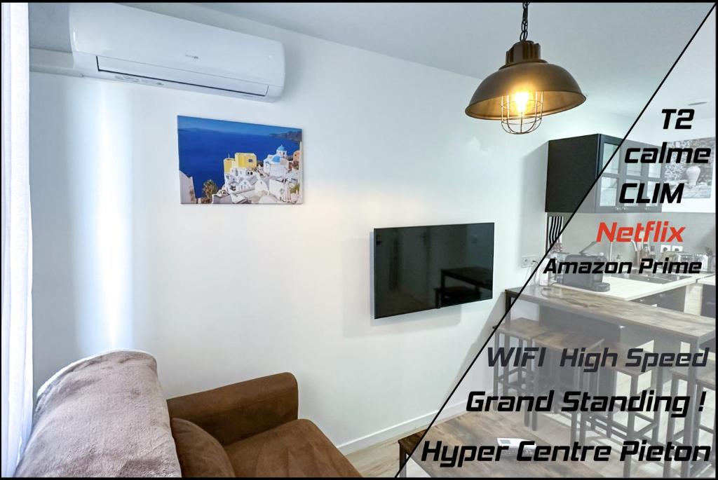 Appartements calmes - Standing - Hypercentre - CLIM - WIFI - Netflix
